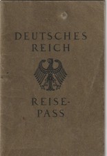 Reisepass deutsches reich - reisepass,