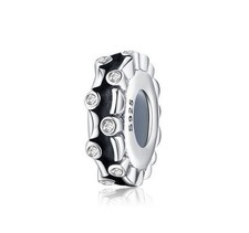 Charm Stopper Ring schmal 925
