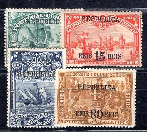 Portugal 1911 182 183 185 - 1911, 182-183,185,187