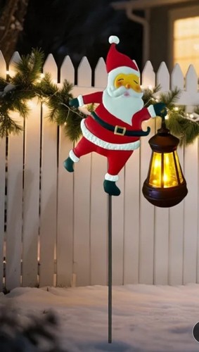 Solar led weihnachtsmann - solar,
