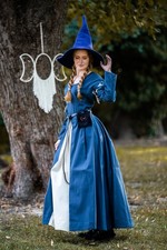 Hexenhut blau agata - blau, "agata"