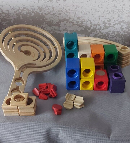Quadrilla murmelbahn set - set,