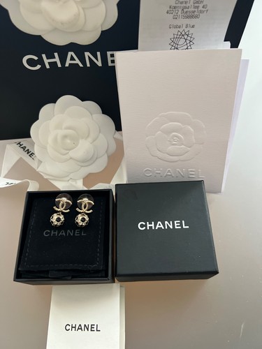 Chanel ohrringe ohrstecker - cc, ohrringe/ohrstecker