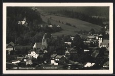 Ansichtskarte Krummhübel im Riesengebirge, Ortstotale 1933 