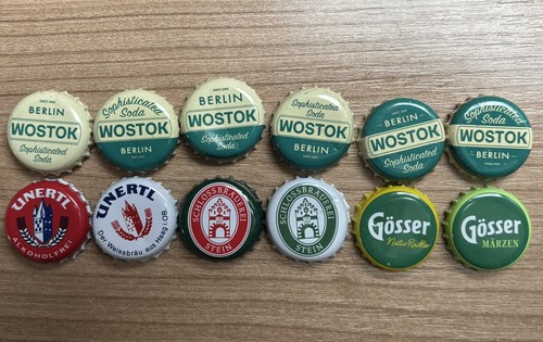 Verschiedene kronkorken - 12,