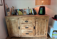 Massivholz Sideboard Mango – Unikat im Ethno-Kolonialstil