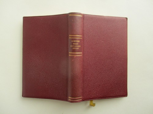 Goethe west östlicher - west-Östlicher, divan
