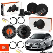 Set 6 Lautsprecher JBL Vorne und Hinten für Alfa Romeo 147 Von