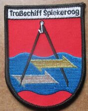 Troßschiff Spiekeroog Patch Abzeichen Marine