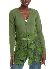 Oscar De La Renta Wool Button