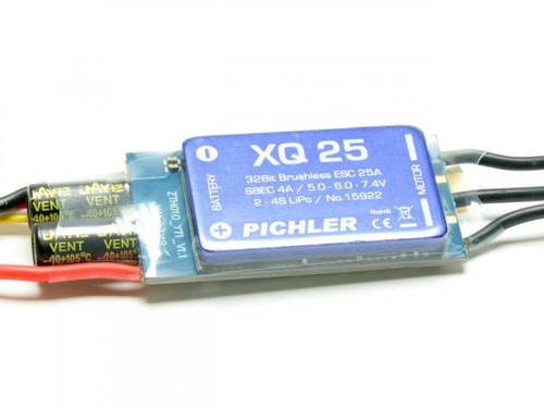 Pichler brushless regler - regler, xq+