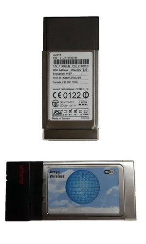 Avaya wireless card pcmcia - avaya, card,