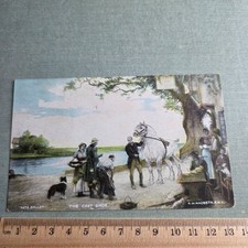 Vintage postkarte der - postkarte,