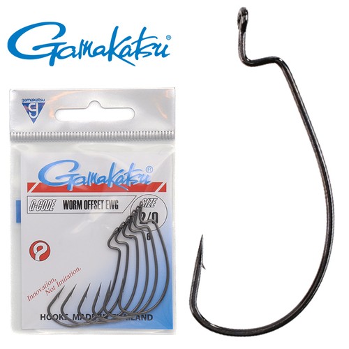 Gamakatsu worm offset - gamakatsu,