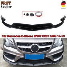 Spoilerlippe Frontspoiler für Mercedes E-Klasse W207 C207 Sport Glänz Ansatz DHL