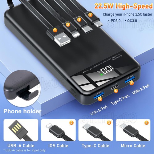 100000mah powerbank externer - powerbank,