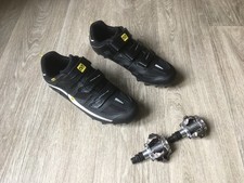 altes Vintage Rennrad, MTB Schuhe. MAVIC. ERGORIDE ( 44 ) + Pedale