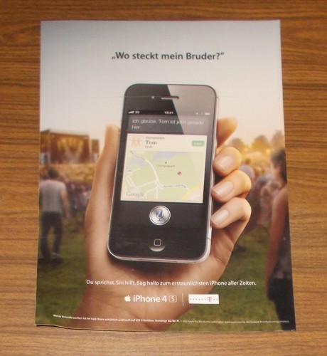 Seltene werbung apple iphone - werbung,
