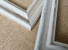 2 große alte Holzrahmen