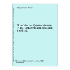 Grundriss der Quantenchemie
