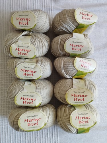 Merino wolle 10x - wolle-,
