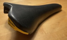 Selle Italia Turbo Matic Rennrad Sattel, Leder, Schwarz ca. 1990