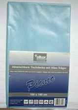 Alkor Tischdecke abwaschbar 100 x 140 cm aqua