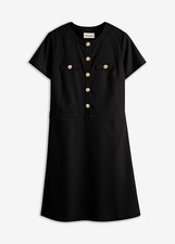 Kurzes Kleid mit leicht