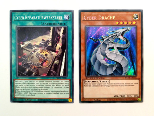 Yugioh cyber drache secret - drache, (secret