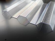 Polycarbonat Wellplatten Trapez 76/18 klar PC Lichtplatte 100% Recyclingmaterial