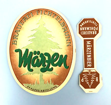 Altes Bieretikett - BeerLabel