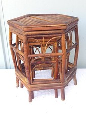 Bambus Blumenhocker Set