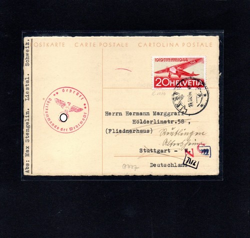 Postkarte wkii zensurpost von - postkarte,