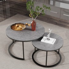 2er set couchtisch - set, rund