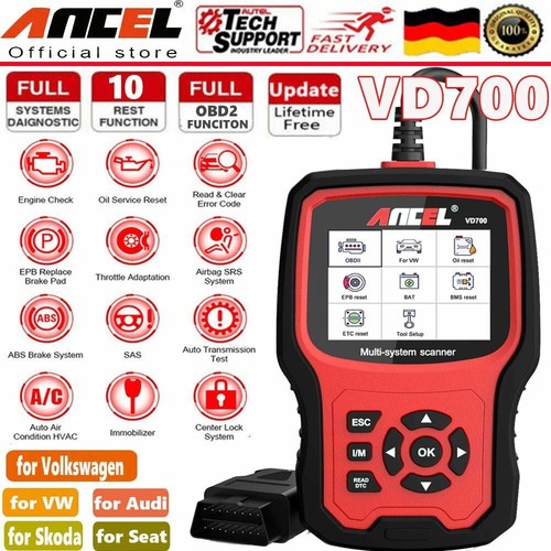 Ancel vd700 profi - profi, obd2