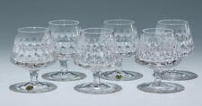 6 Bleikristall Cognacgläser GRANADA Peill 1962       