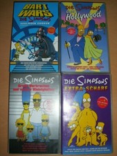 4 x The Simpsons auf VHS 4 x