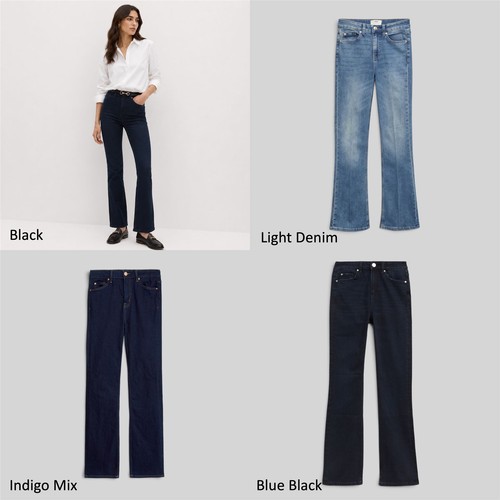 Damen eva mid rise bootcut - mid,