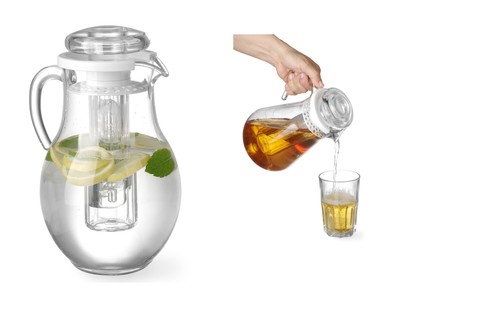 Krug saftkanne mit - krug,