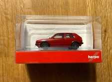 Top: Herpa 430838-005 VW Golf II GTI rot Felgen schwarz Automodell 1:87 OVP!