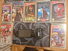 Sony PlayStation Portable Spielkonsole - Pianoschwarz (3004) mit 7 Spiele 