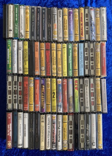 72x musik kassetten - 72x,