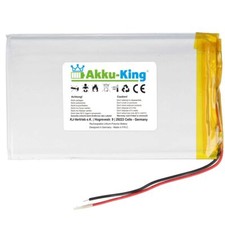 Batterie Lithium Polymer LiPo Powerbank Akku - 3.7V 2100mAh - 87 x 50 x 3,5mm