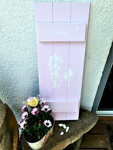 Deko fensterladen rosa - fensterladen, vintage