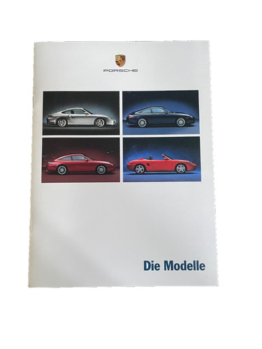 Prospekt brochure porsche - prospekt,