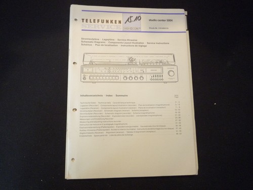 Original service manual - service,