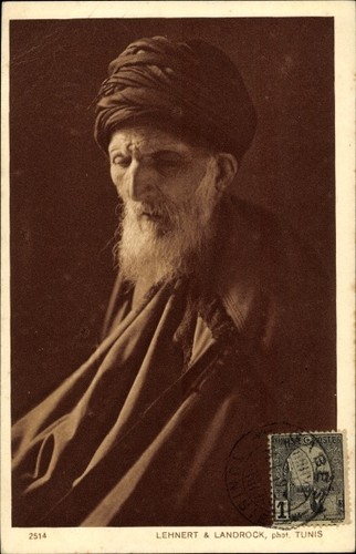 Judaika vieux rabbin alter - ak,