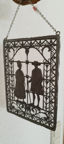 Wandbild fensterbild zinn - fensterbild,