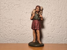 Gips Hirtin mit Schaf "VIP"