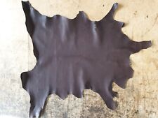 Lederhaut Rindleder Schwarz zum Basteln Automobilbedarf Ledersitze Vintage 